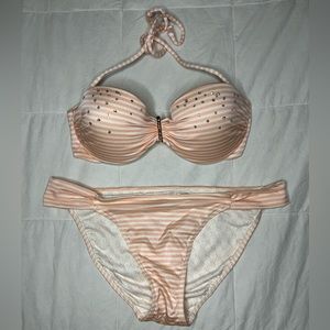 Victoria Secret Padded Swimsuit Bikini Set